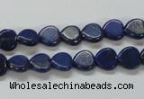 CNL242 15.5 inches 8*8mm heart natural lapis lazuli beads wholesale