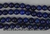 CNL401 15.5 inches 4mm round natural lapis lazuli gemstone beads