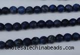 CNL601 15.5 inches 6mm faceted round natural lapis lazuli gemstone beads