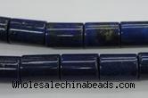 CNL887 15.5 inches 10*14mm tube natural lapis lazuli gemstone beads