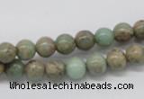 CNS25 16 inches 6mm round natural serpentine jasper beads wholesale