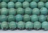 CNT573 15.5 inches 5mm round turquoise gemstone beads