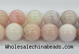 COP05 15.5 inches 12mm round natural pink opal beads wholesale