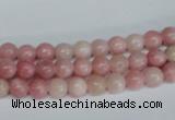 COP151 15.5 inches 6mm round pink opal gemstone beads wholesale