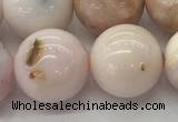 COP1707 15.5 inches 16mm round natural pink opal gemstone beads