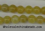 COP333 15.5 inches 10mm round yellow opal gemstone beads wholesale