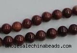 COP511 15.5 inches 8mm round red opal gemstone beads wholesale