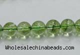 COQ01 16 inches 10mm round dyed olive quartz beads wholesale