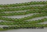 COQ51 15.5 inches 4mm round natural olive quartz beads wholesale