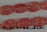 COV110 15.5 inches 12*16mm oval cherry quartz beads wholesale