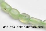 CPR19 A+ grade 7*10mm freeform natural Prehnite gemstone beads