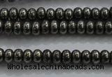 CPY420 15.5 inches 2*3mm rondelle pyrite gemstone beads