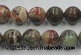CRA03 15.5 inches 12mm round natural rainforest agate gemstone beads