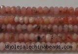 CRB110 15.5 inches 2.5*4mm faceted rondelle opal gemstone beads