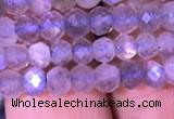 CRB1981 15.5 inches 3*5mm faceted rondelle labradorite beads