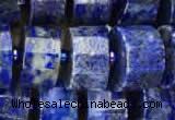 CRB2140 15.5 inches 7mm - 8mm faceted tyre lapis lazuli beads