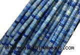 CRB4151 15 inches 2*4mm heishi blue aventurine jade beads wholesale
