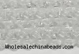 CRB5687 15 inches 4*4mm white crystal beads wholesale