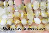 CRBS01 15 inches 12*16mm - 13*18mm faceted nuggets citrine beads