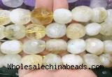 CRBS02 15 inches 12*16mm - 13*18mm faceted nuggets citrine beads
