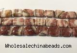 CRC1102 15.5 inches 18*25mm rectangle rhodochrosite beads