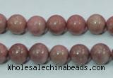 CRC203 16 inches 10mm round rhodochrosite gemstone beads wholesale