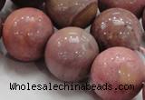 CRC57 15.5 inches 22mm round rhodochrosite gemstone beads wholesale