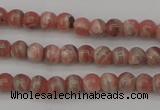 CRC754 15.5 inches 4mm round rhodochrosite beads wholesale
