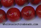 CRE308 15.5 inches 20mm round red jasper beads wholesale