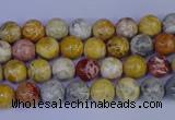 CRO860 15.5 inches 4mm round sky eye stone beads wholesale