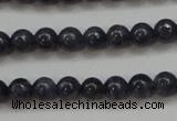 CRZ821 15.5 inches 4mm round natural sapphire gemstone beads