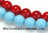 CSB09 16 inches 14mm round shell pearl beads Wholesale