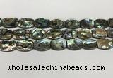 CSB4162 15.5 inches 13*18mm flat drum abalone shell beads wholesale