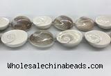 CSB4503 15.5 inches 30*35mm - 35*45mm freeform shell beads wholesale