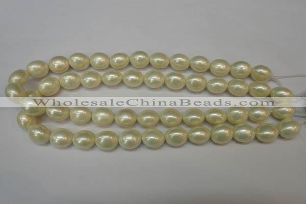 CSB880 15.5 inches 13*15mm nuggets shell pearl beads wholesale