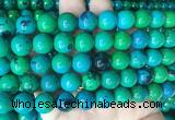 CSBS06 15 inches 12mm round synthetic chrysocolla gemstone beads wholesale