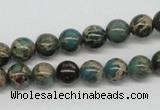 CSE5003 15.5 inches 8mm round natural sea sediment jasper beads
