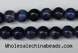 CSO401 15.5 inches 6mm round dyed sodalite gemstone beads