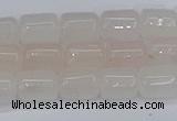 CTB700 15.5 inches 6*8mm tube rose quartz beads wholesale