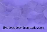 CTD3855 Top drilled 6*8mm - 10*12mm freeform moonstone beads