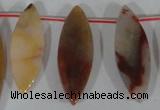 CTD45 Top drilled 12*25mm – 16*50mm marquise agate gemstone beads