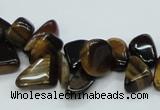 CTE123 15.5 inches 8*12mm nugget yellow tiger eye beads wholesale