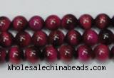 CTE136 15.5 inches 8mm round dyed tiger eye gemstone beads