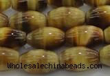 CTE1517 15.5 inches 10*14mm rice golden tiger eye beads wholesale