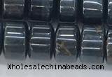CTE2114 15.5 inches 6*10mm tyre AB-color blue tiger eye beads