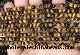 CTE2145 15.5 inches 4mm round yellow tiger eye beads wholesale