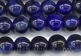 CTE2392 15 inches 4mm round blue tiger eye beads