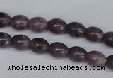 CTO230 15.5 inches 8*10mm rice tourmaline gemstone beads