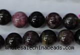 CTO456 15.5 inches 11mm round natural tourmaline gemstone beads