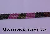 CTO625 15.5 inches 4mm round tourmaline gemstone beads wholesale